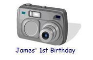 James' 1st Birthday